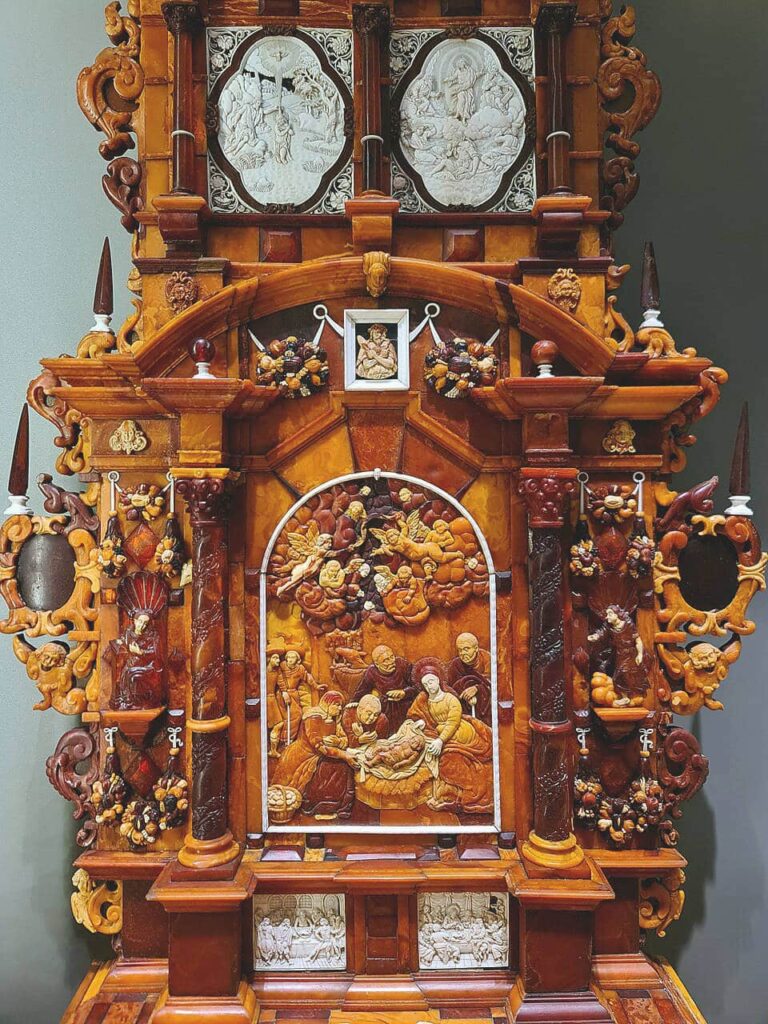 Scène de la nativité dans le Musée d'Ambre de Gdansk - Photo de Ricardalovesmonuments - Licence ccbysa 4.0