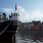 Musée maritime national de Gdańsk : Greniers, bateaux et grue médievale