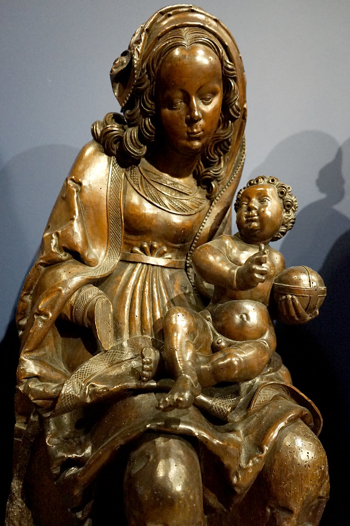 "Madone à l'enfant" (1515-1530) de Maître Paul au Musée national de Gdansk.