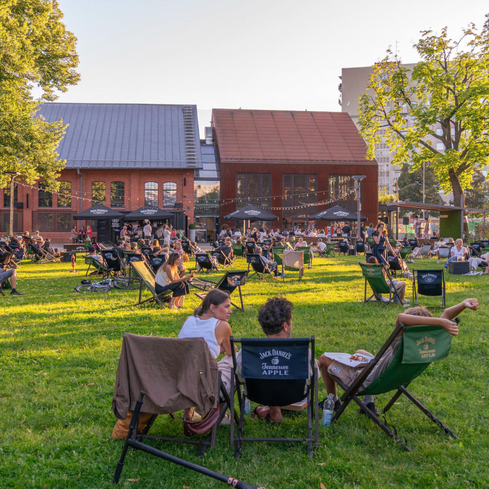 Evènement en plein air au Stary Manez dans le quartier de Wrzeszcz à Gdansk. Photo de Stary Manez.