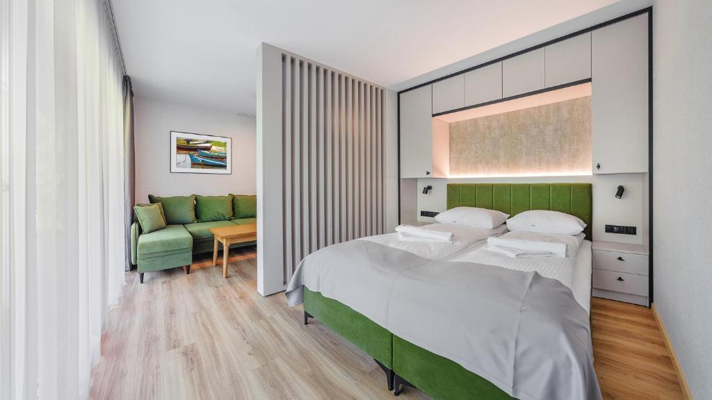 Chambre de l'Apartamenty Helski Brzeg à Hel.
