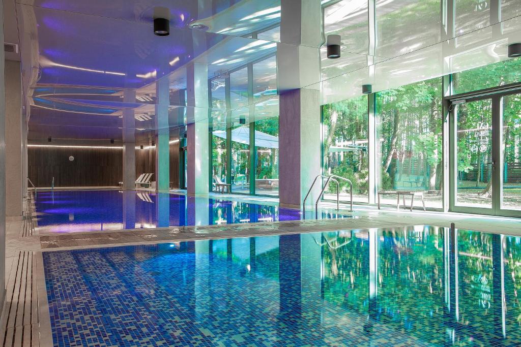 Piscine de l'Hotel Gwiazda Morza Resort à Wladyslawowo.
