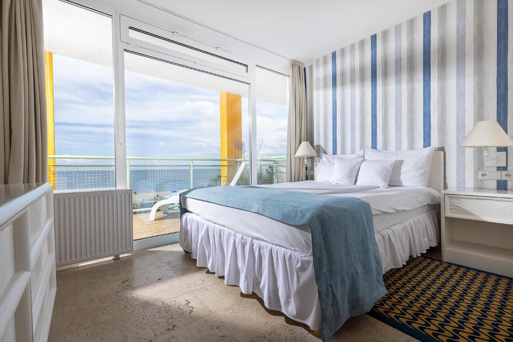 Chambre de l'Hotel Bryza Resort à Jurata.