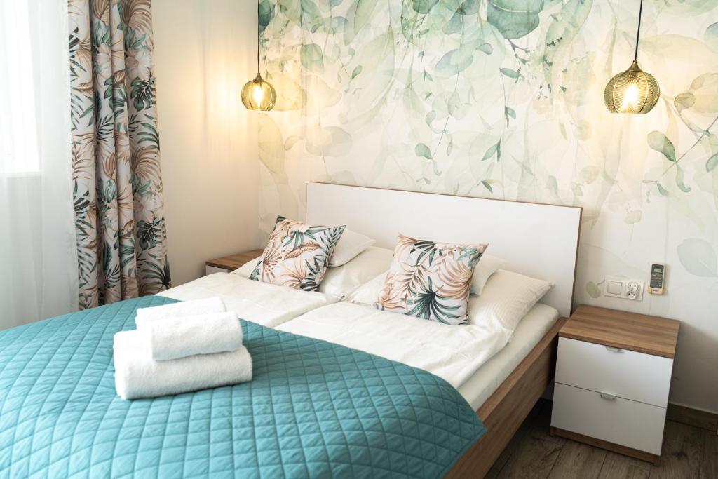 Chambre de l'Hotel Konik Morski.