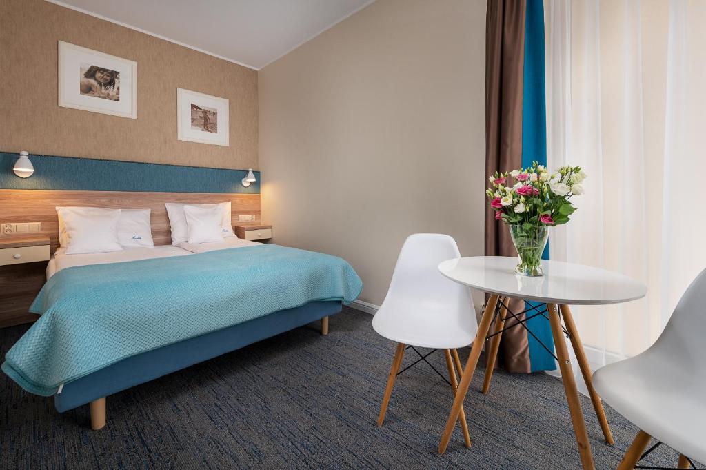 Chambre de l'hotel Pensjonat Luan à Wladyslawowo.