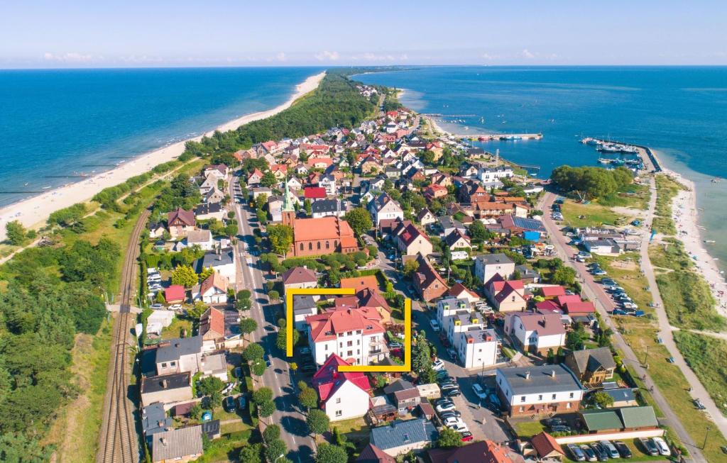 Pokoje Goscinne Na Szlaku sur la Presqu'Île de Hel.