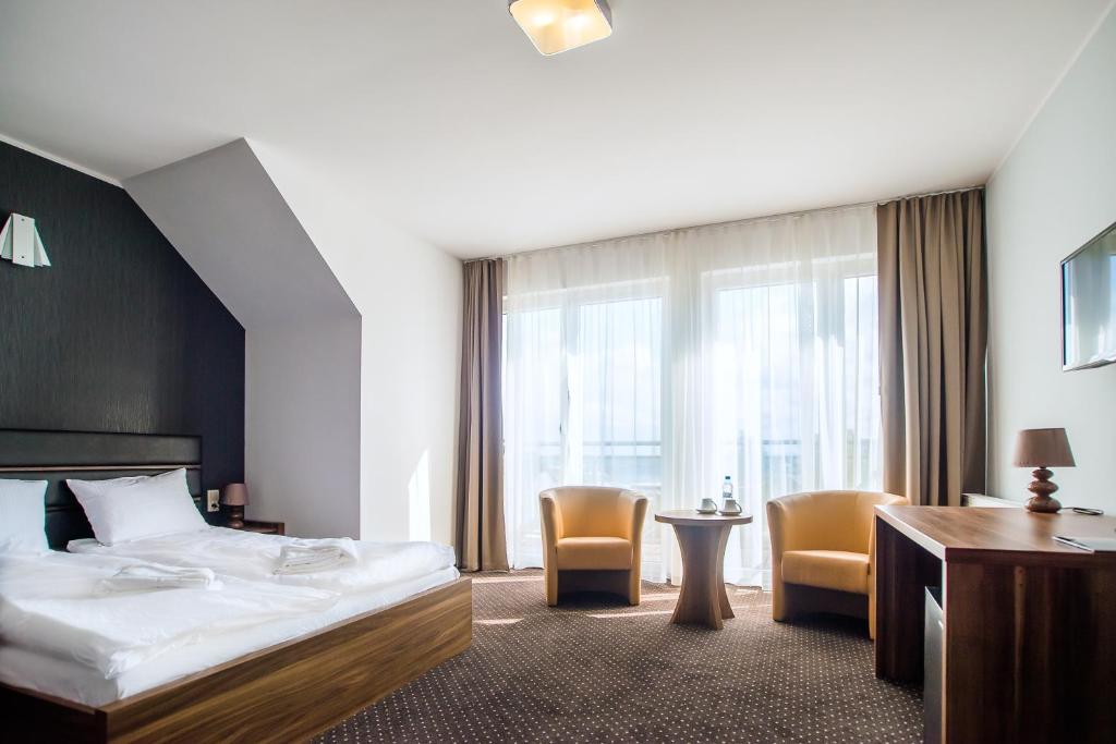 Chambre de l'Hotel Jastarnia.