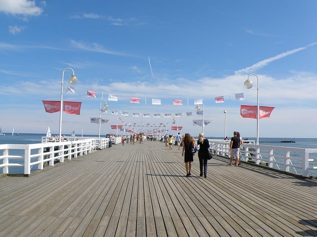Molo de Sopot, le plus grand ponton en bois d'Europe - Photo d'Alina Zienowicz - Licence ccbysa 3.0