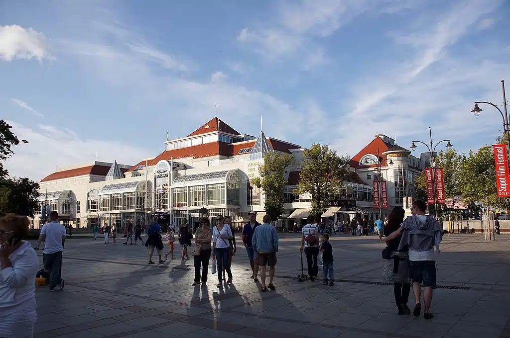 Etablissement de thalassothérapie à Sopot - Photo de Barbara Maliszewska - Licence ccbysa 3.0 PL