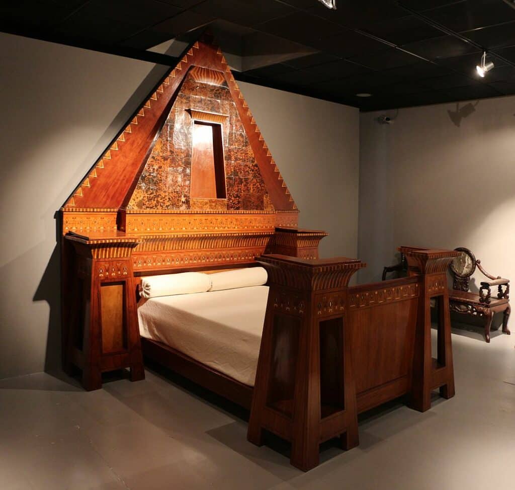 Museo Wolfsoniana à Genes : Mobilier et arts décoratifs. Photo de Sailko - Licence ccbysa 4.0