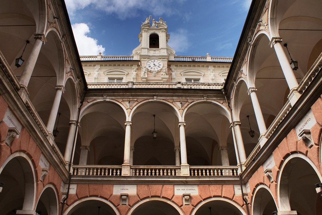 Un des palais des Rolli à Gênes.