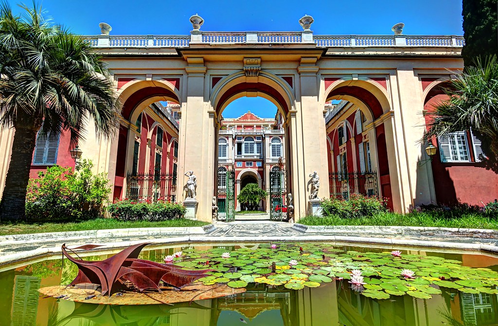 Palazzo Reale dans le quartier de Pré à Gênes - Photo de Frédéric