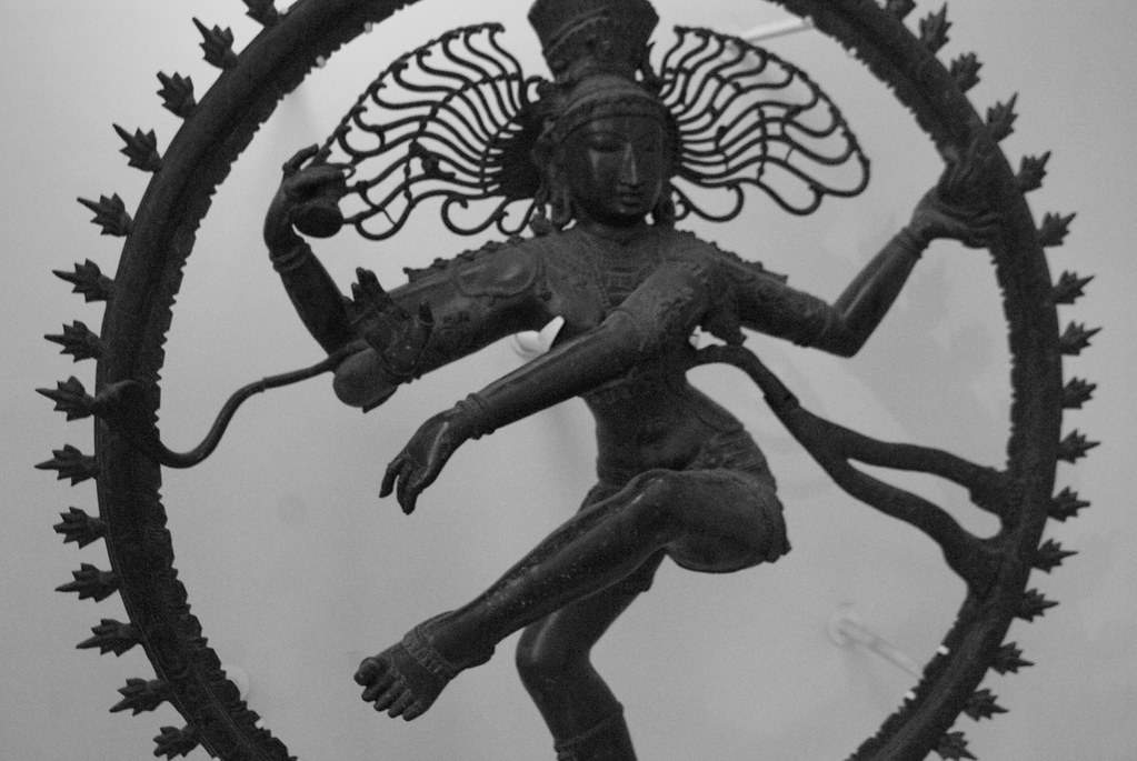 Hindouisme : Statue de Shiva dans le musée des religions à Glasgow.