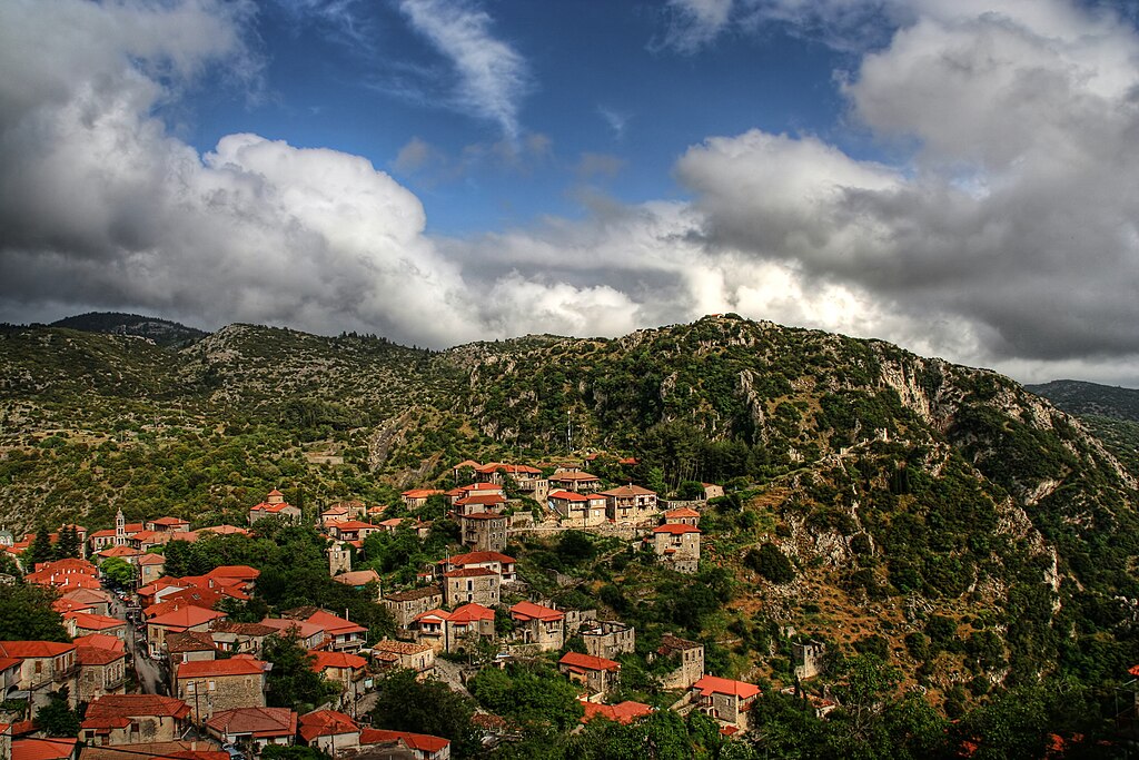 Village Stemnitsa Arkadia - Photo d'Evlahos - Licence ccbysa 3.0