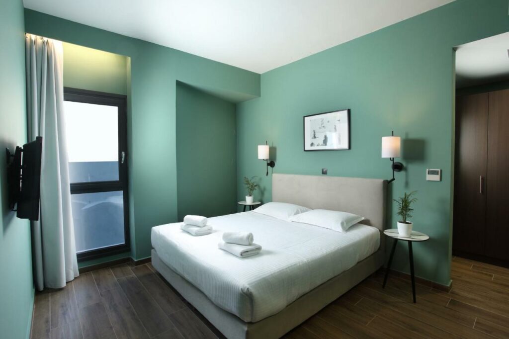 Chambre du Athens 21 à Athènes.