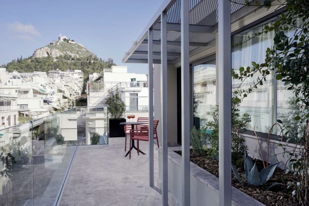 The social Athens Hotel à Athènes.