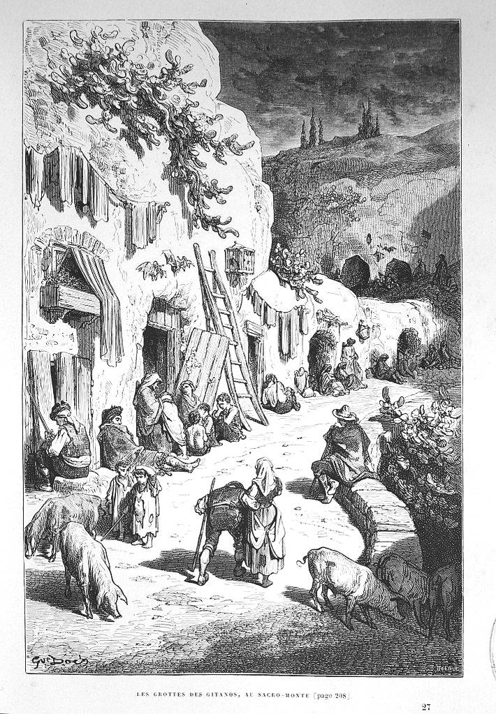 Sacromonte vue par Gustave Doré.