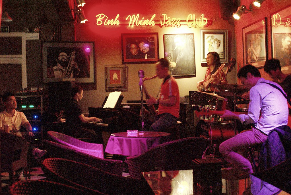 Jazz club Binh Minh à Hanoi.