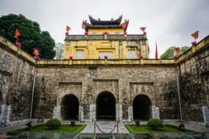 Cité impériale de Thang Long à Hanoi