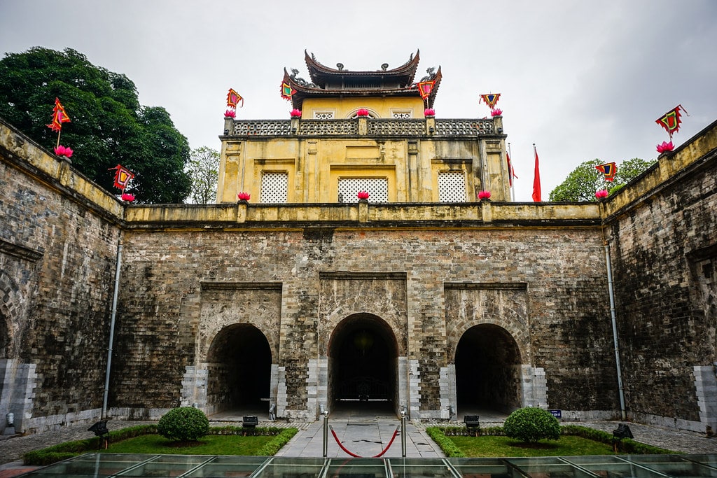 Monument : Cité impériale de Thang Long à Hanoi - Photo de katiebordner