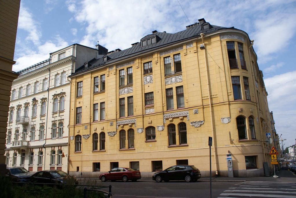 Architecture Art Nouveau à Helsinki.