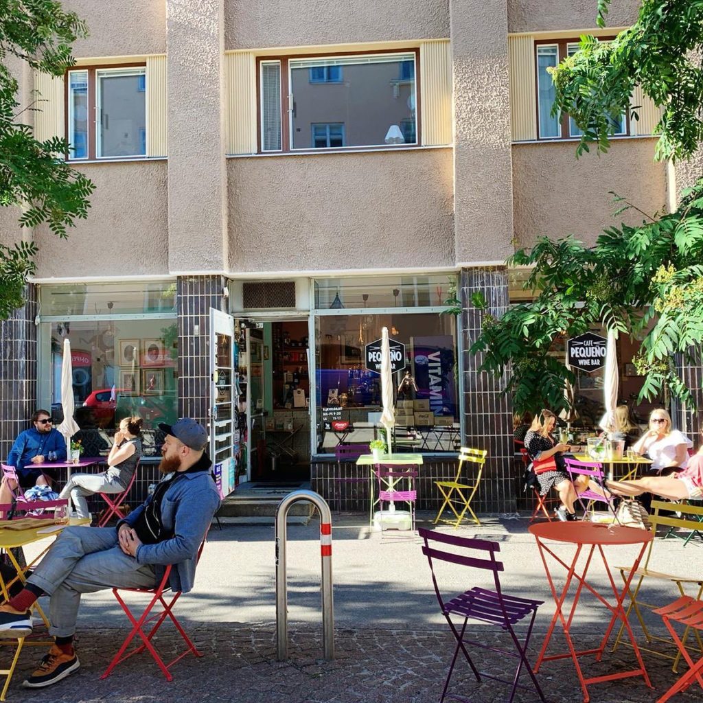 Cafe insolite à Helsinki : Cafe Pequeno, multikulti hipster chill.