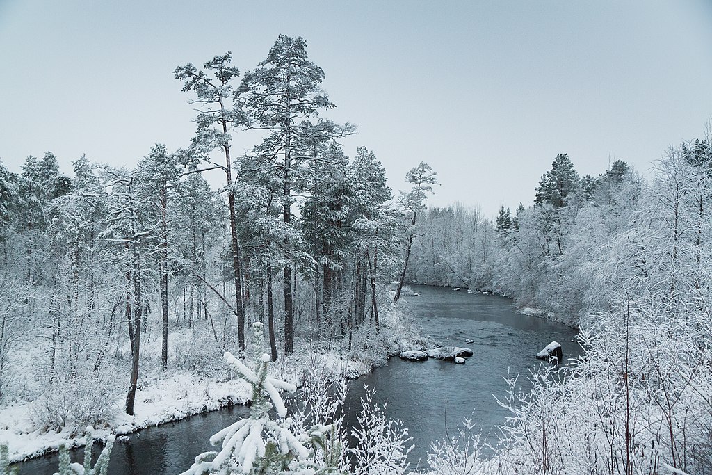 Paysage de Finlande près d'Inari en pays suomi- Photo de Ximonic Simo Räsänen