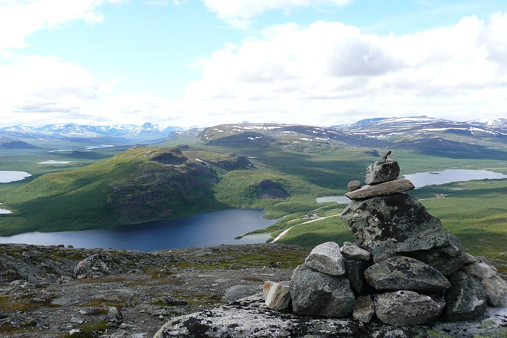 Paysage de Finlande depuis Saana - Photo de Norppa