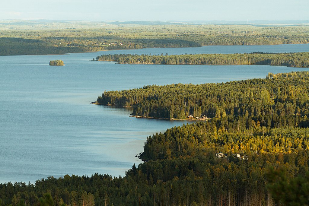 Paysage de Finlande : Vue sur Iso Sapsojärvi - Photo de Ximonic Simo Räsänen