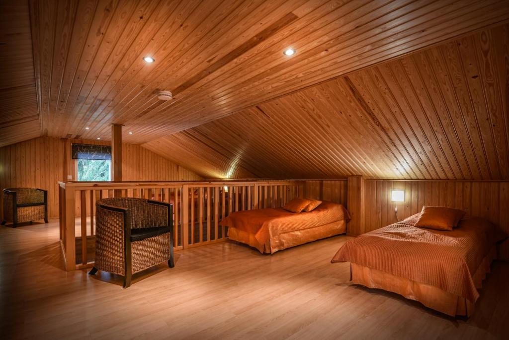 Hébergement Insolite près d'Helsinki dans un chalet en bois.