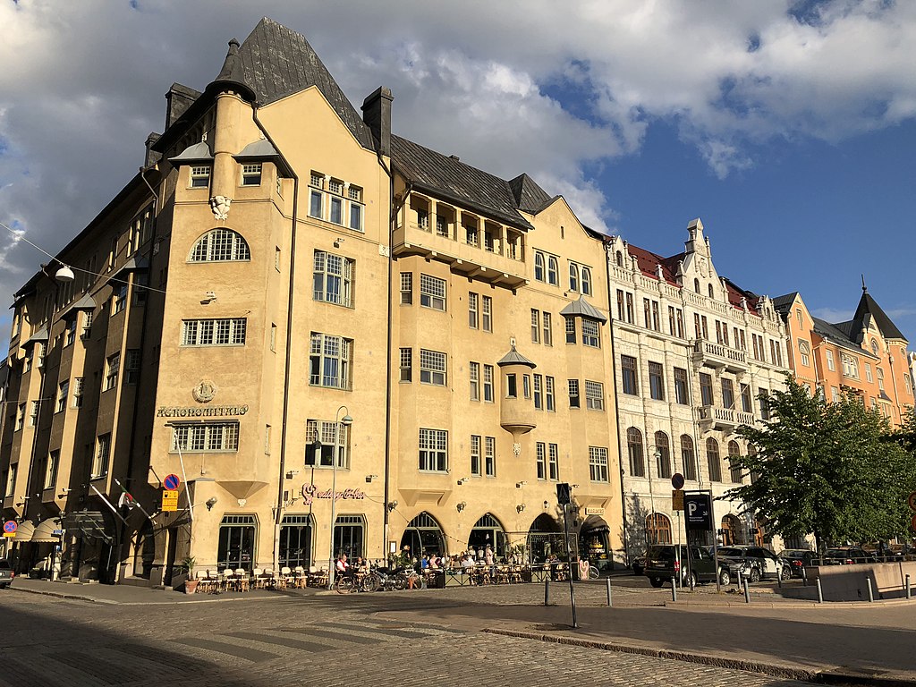 Agronomitalo, construction Art Nouveau à Helsinki.