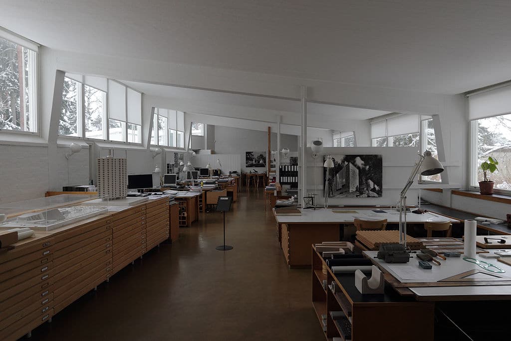 Atelier d'Alvar Aalto à Helsinki - Photo de Pepechibiryu