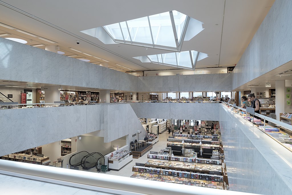 Academic Bookstore, construction par Aalto à Helsinki.