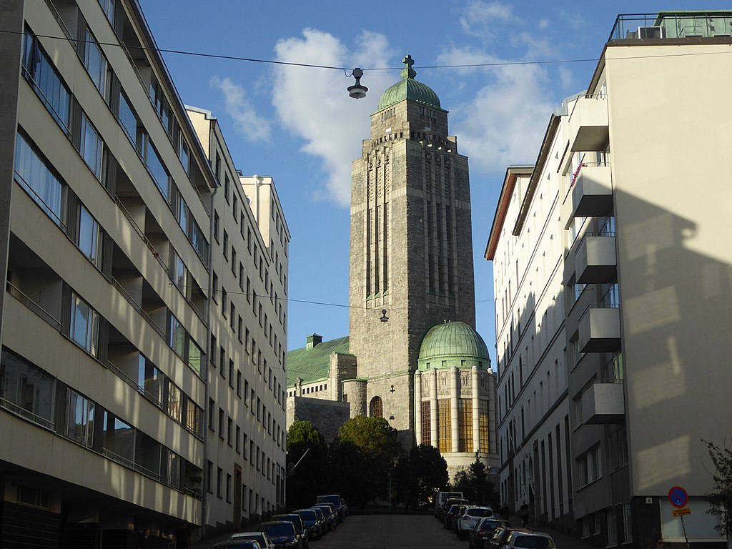 Monument à Helsinki : Eglise Kallio - Photo de Nemo Bis