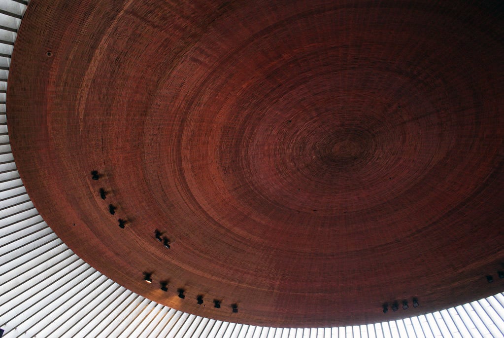 Temppeliaukio, géniale église d'Helsinki.