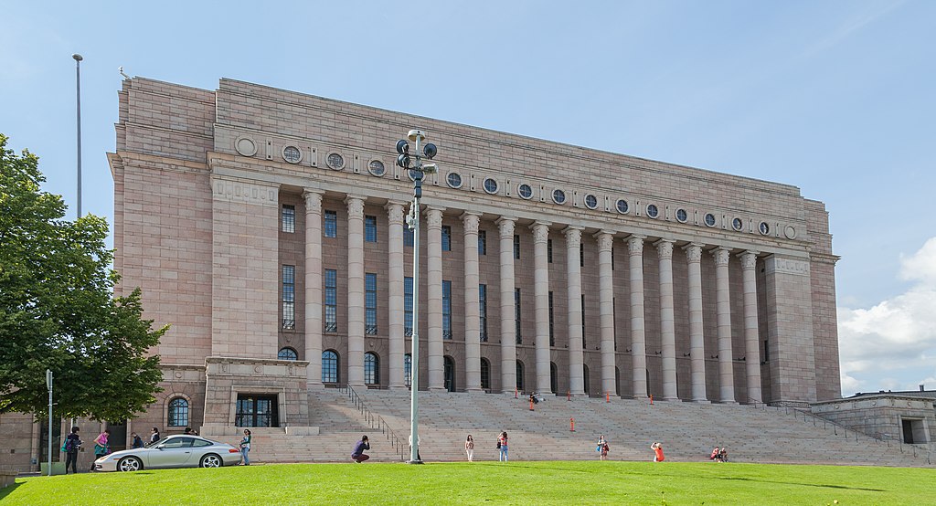 Parlement de Finlande à Helsinki dans le quartier de Toolo - Photo de Diego Delso