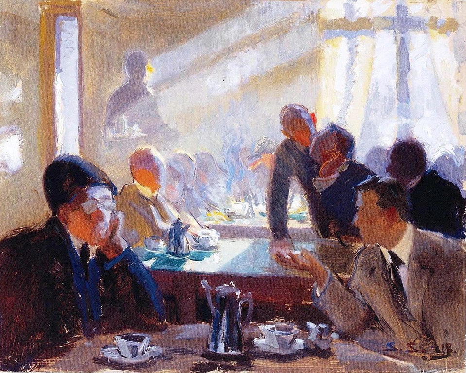 Oeuvre de Santeri Salokivi (1918) dans le HAM, Helsinki Art Museum.