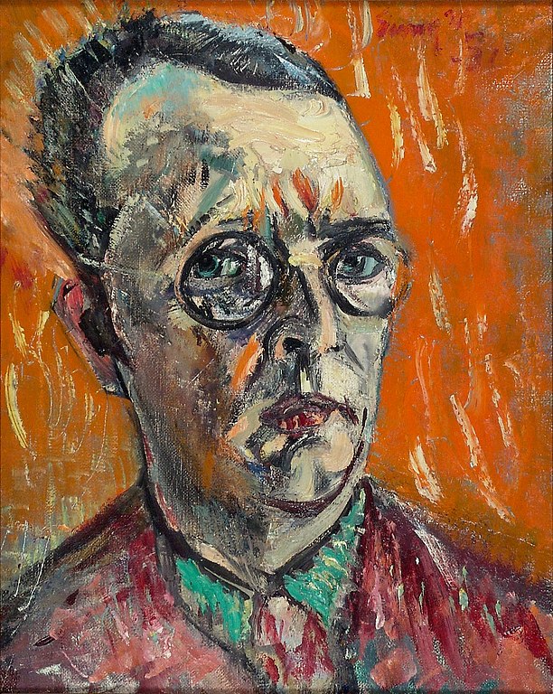 Autoportrait d'Eemu Myntti (1931) au Musée Ateneum à Helsinki.