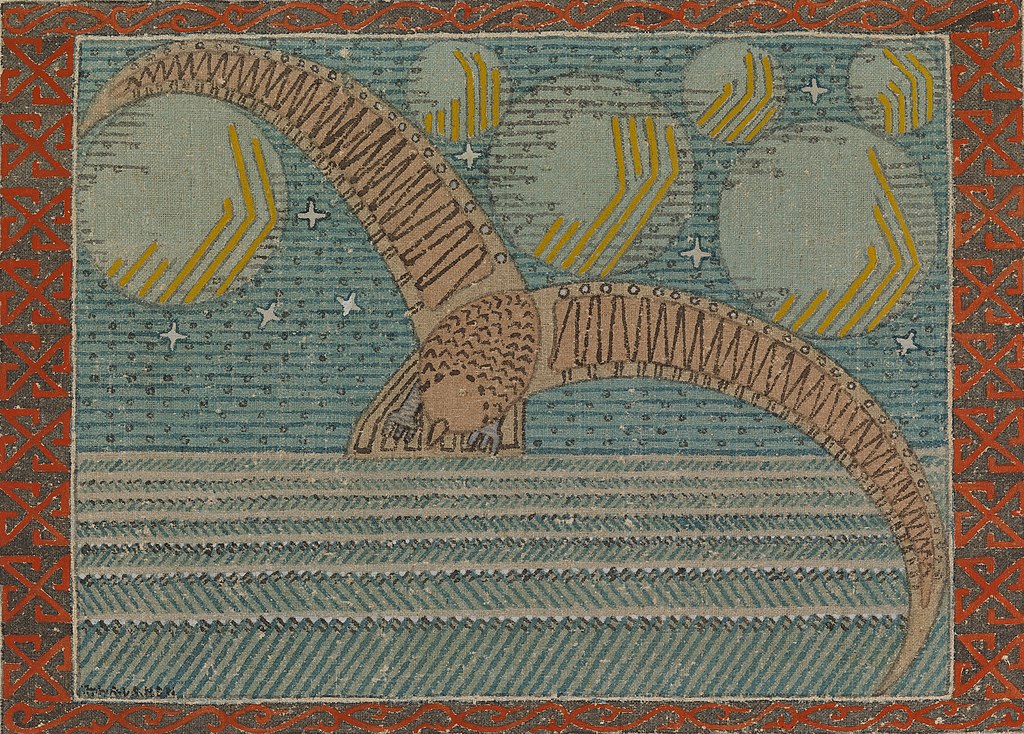 "Canard sauvage et corps célestes" de Joseph Alanen (1920) au Musée Ateneum à Helsinki.