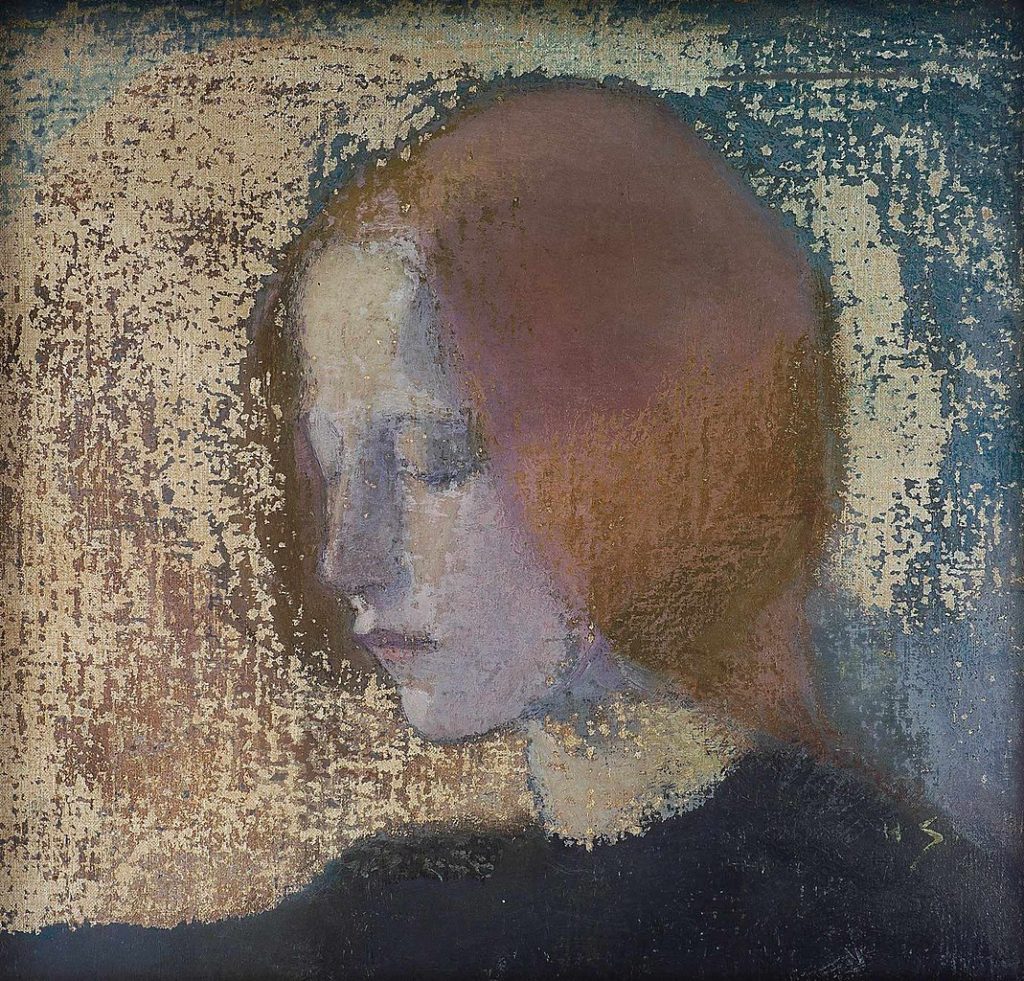 Fragment de Helene Schjerfbeck au Musée Gyllenberg à Helsinki