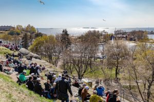 Quartier d’Helsinki sud : Balade au vert en bord de mer