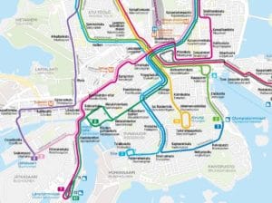 Transport en commun à Helsinki : Metro, tram, ferry