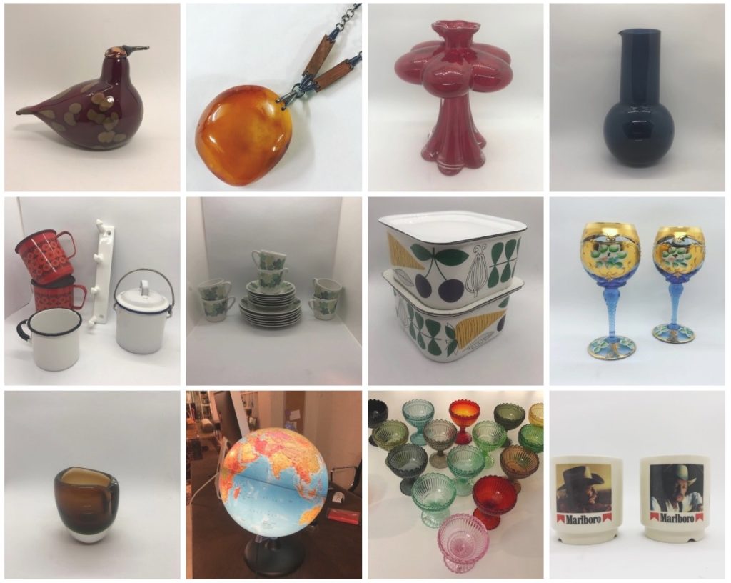 Fasaani, hangar-antiquaire à Helsinki.