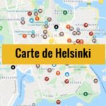 Carte d&rsquo;Helsinki (Finlande) : Plan détaillé gratuit et en français à télécharger