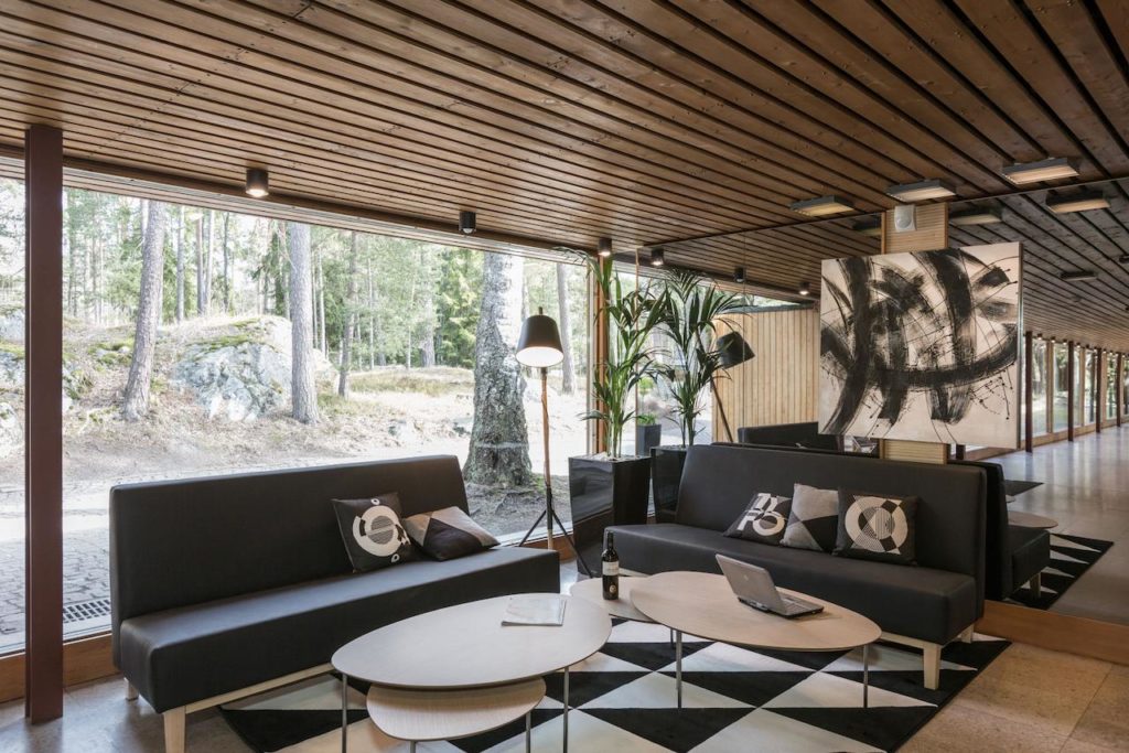 Hotel Rantapuisto, hôtel de luxe moderne au vert à Helsinki.