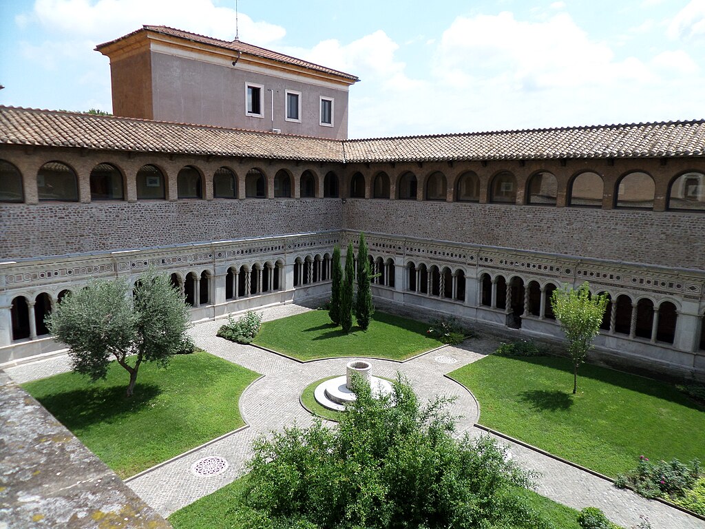 Cloitre de la basilique Saint Jean Latran à Rome - Photo d'Abraham