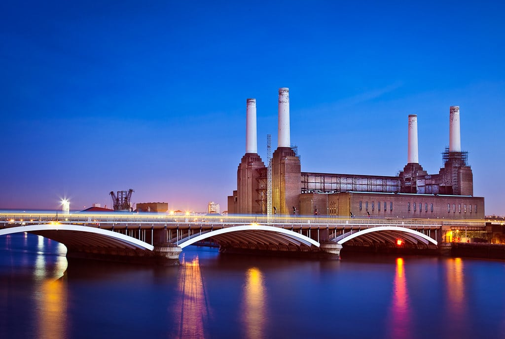Centrale électrique de Battersea Power station à Londres (2011) - Photo de Mark Colliton