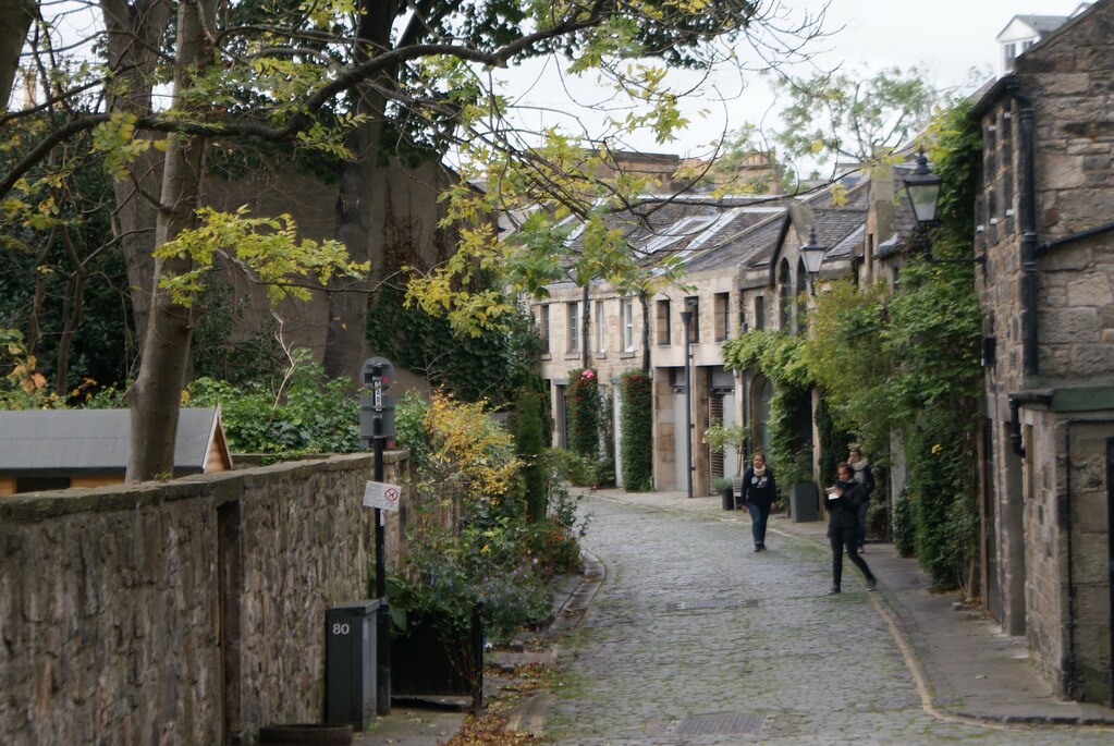 Quartier de Stockbridge à Edimbourg