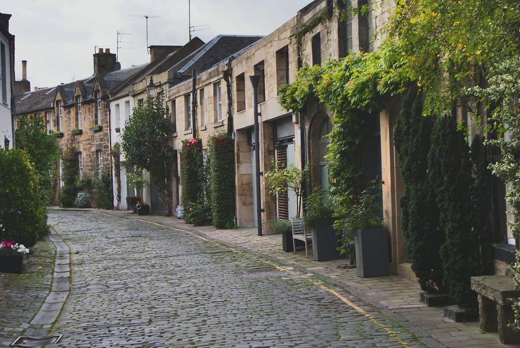 Quartier de Stockbridge à Edimbourg