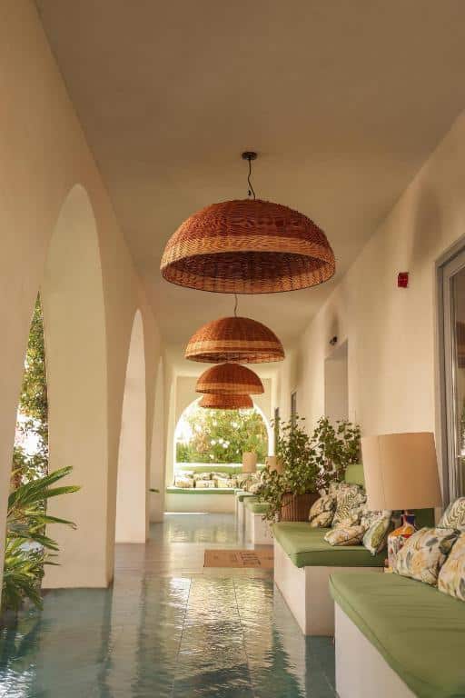 Dans l'Hotel Terme Oriente à Porto Ischia.